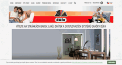Desktop Screenshot of dufa.cz