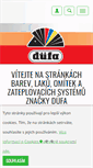 Mobile Screenshot of dufa.cz